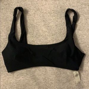 Aerie Wide Strap Scoop Bikini Top